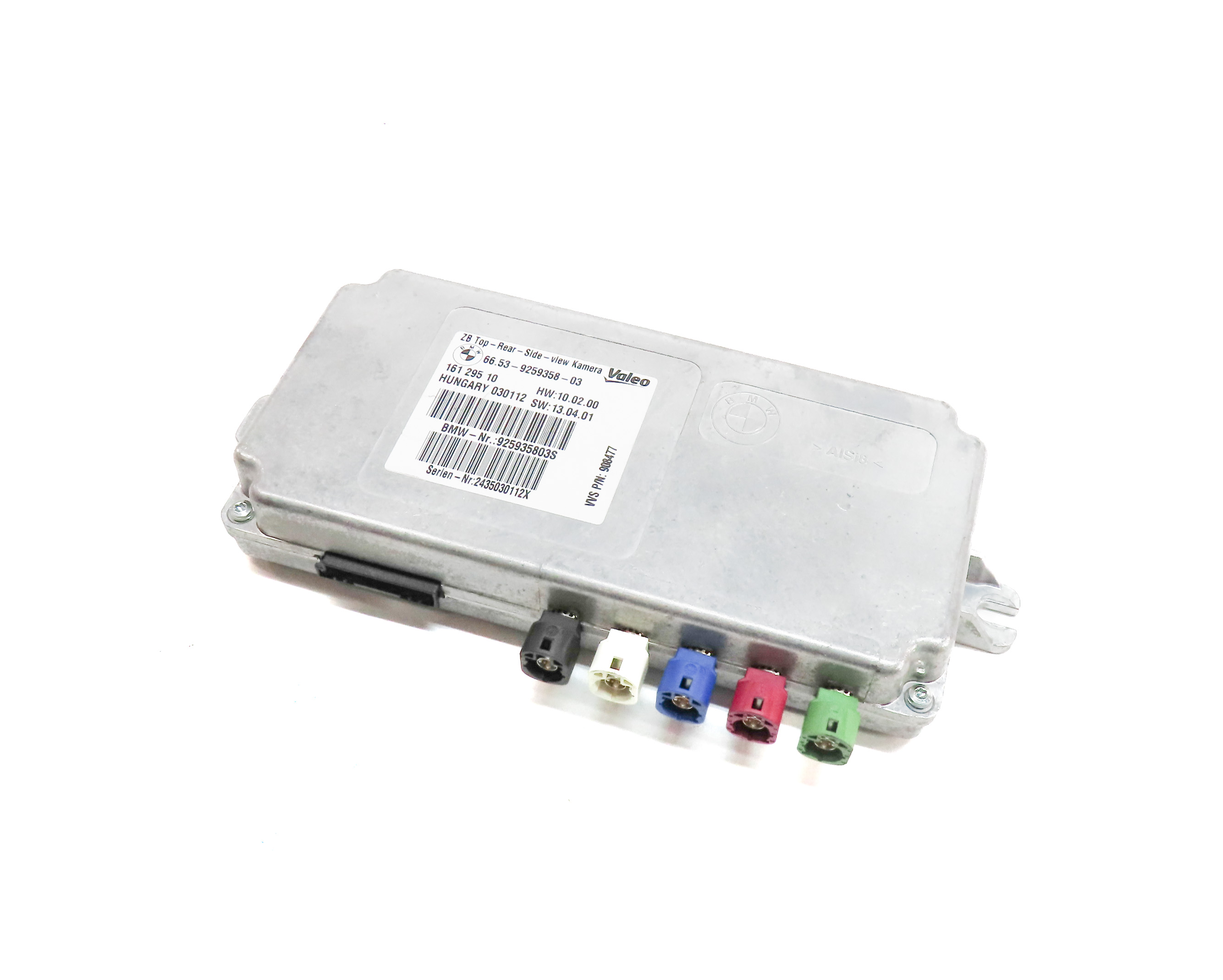 2010-2017 BMW 3 4 5 6 7 SERIES (F01 F10 F30 F32 F82) SURROUND VIEW CAMERA MODULE — exact item pictured